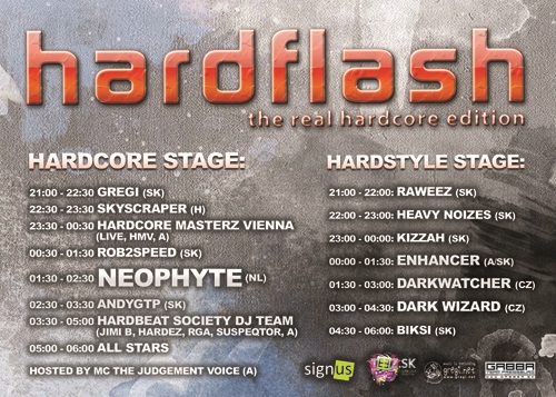 HardFlash LineUp